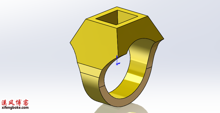 SolidWorks经典建模之戒指建模，组合命令的巧妙应用