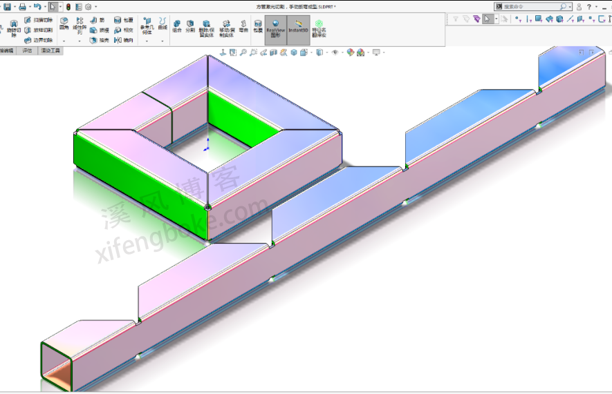 SolidWorks<strong><mark>方管折弯</mark></strong>拓展训练，你会了吗？