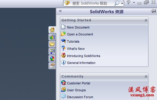 SolidWorks资源面板全英文如何改成中文？亲测解决办法