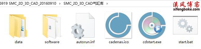 SMC气动元件二维/三维CAD系统3d模型下载-免安装