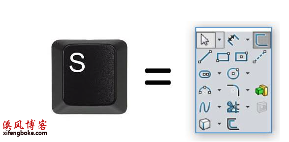 史上最好用的SolidWorks快捷键，大神都在用的两个快捷键  SolidWorks快捷键 第1张