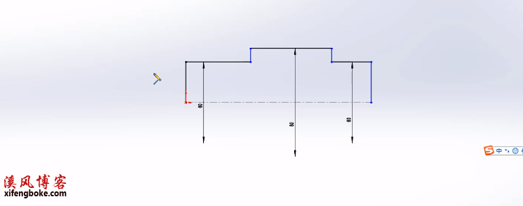 SolidWorks草图技巧：标注直径和默认草图命令图标的修改
