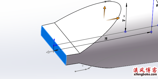 SolidWorks经典建模实例之吹风机集风嘴的绘制，常规命令训练  SolidWorks练习题 SolidWorks习题 第8张