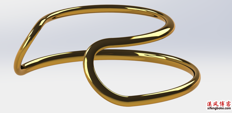 SolidWorks经典建模之3D支架的绘制，SolidWorks交叉曲线实战应用
