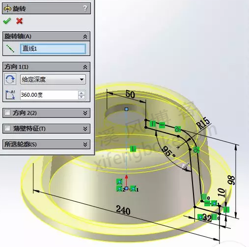 SolidWorks经典建模练习之电动机盖的绘制，拉伸切除阵列等常规命令搞定  SolidWorks练习题 SolidWorks练习 第3张