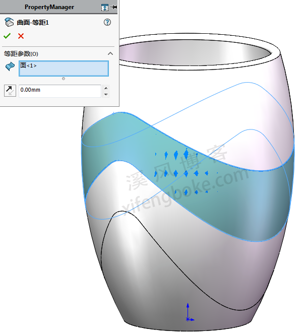 SolidWorks练习题之水杯的建模，思路挺好  第8张