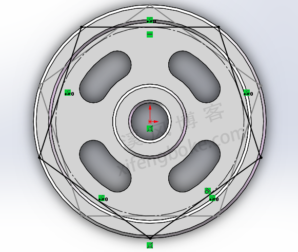 SolidWorks练习题之圆柱凸轮建模，多练习为以后设计提供思路  第13张