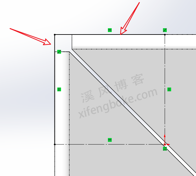 SolidWorks方管折弯在拓展，不同方向的方管下料折弯  第7张