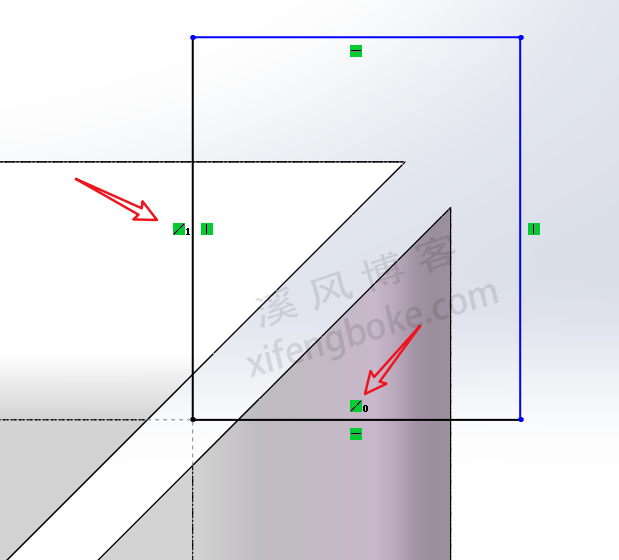 SolidWorks方管折弯在拓展，不同方向的方管下料折弯  第10张