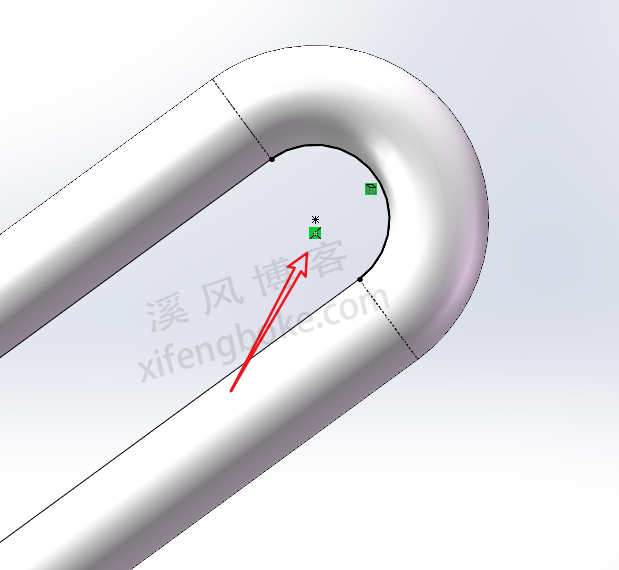 SolidWorks练习题之铁链防护栏建模，曲线驱动阵列的用法  第9张